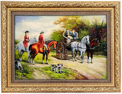 Bild-Teppich 78x98cm - Orientteppich