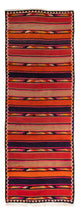 Kelim Teppich - Old 340 x 125 cm - mehrfarbig