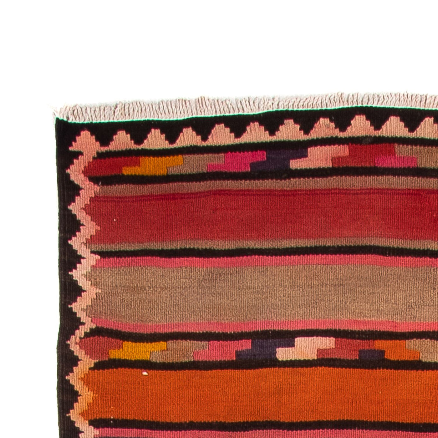 Kelim Teppich - Old 340 x 125 cm - mehrfarbig