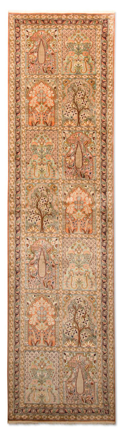 Kaschmir Seide Teppich 80x305cm - Orientteppich