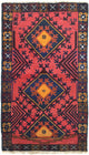 Belutsch Teppich 140x82cm - Orientteppich