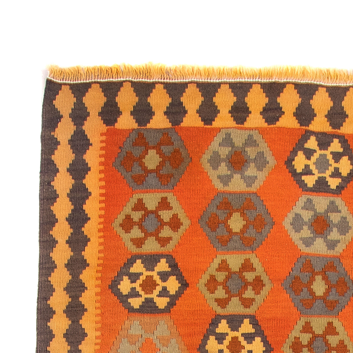 Kelim Teppich - Old 290 x 140 cm - mehrfarbig