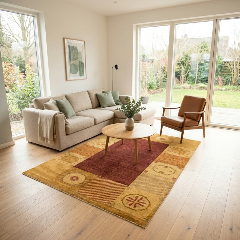 Ziegler Modern Teppich 256x179cm - Orientteppich