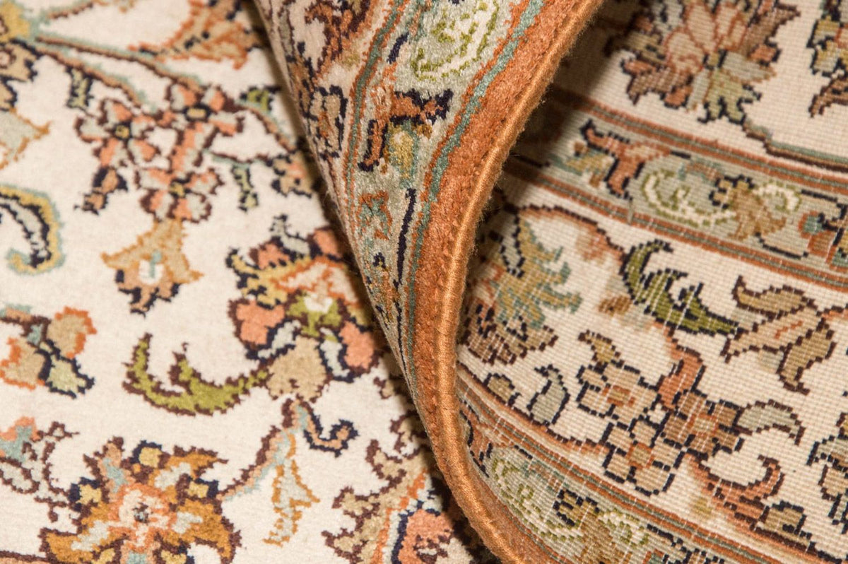 Seidenteppich - Kaschmir Seide 157 x 90 cm Teppichbrücke