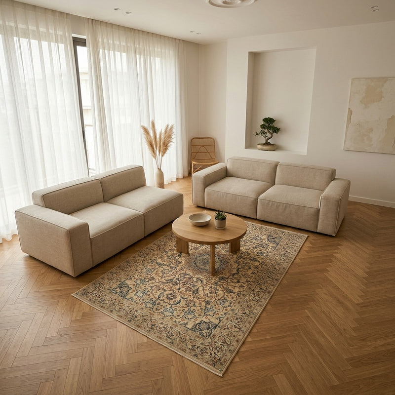 Nain - 9la Teppich 215x132cm - Perserteppich