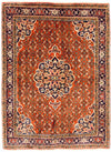 Bidjar Teppich 120x165cm - Perserteppich - Rechteckig / Orange / 120 x 165 cm Rechteckig
