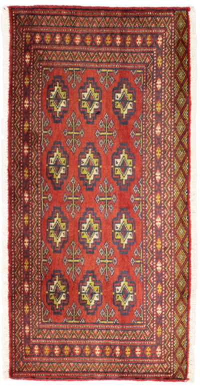Turkaman Teppich 50x100cm - Orientteppich