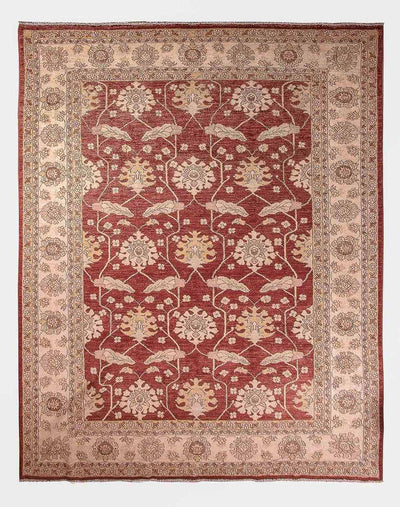 Ziegler Teppich 220x275cm - Orientteppich - rot