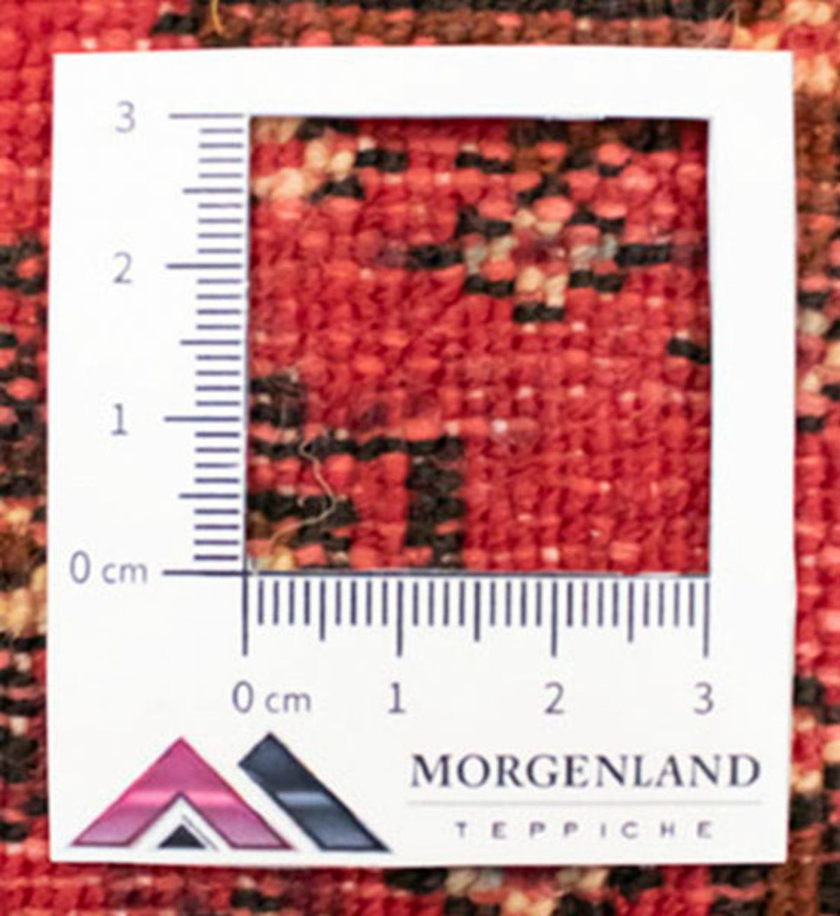 Turkaman Teppich 100 x 50 cm - rot