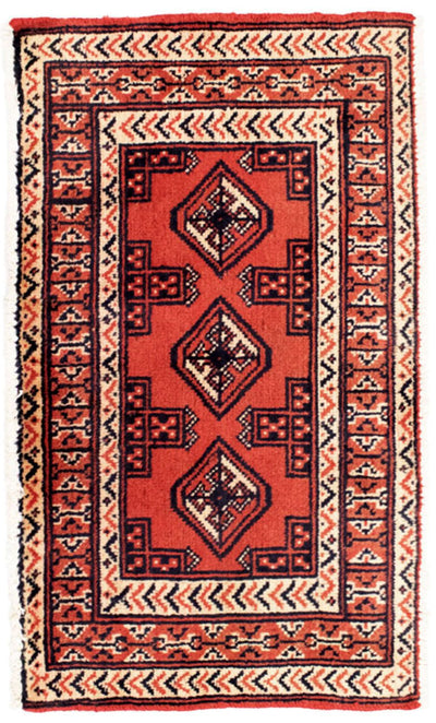 Turkaman Teppich 50x100cm - Orientteppich