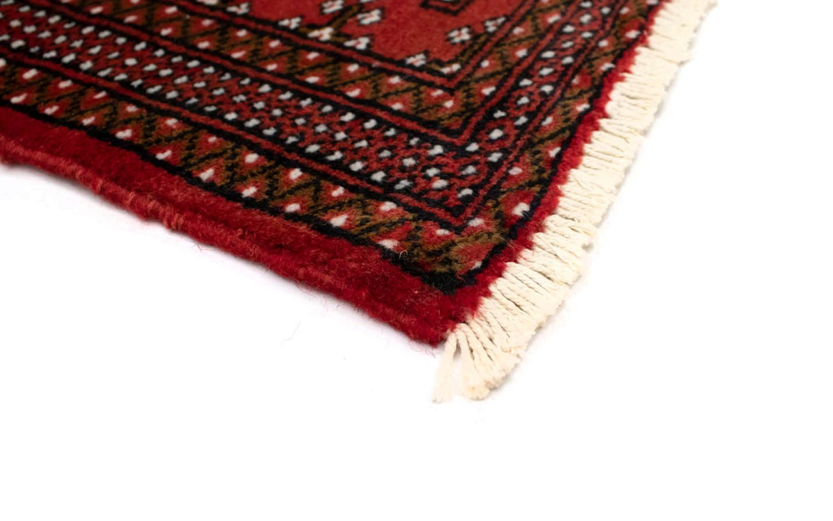 Turkaman Teppich 100 x 50 cm - rot