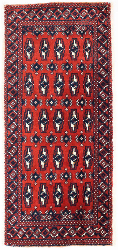 Turkaman Teppich 50x100cm - Orientteppich