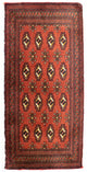 Turkaman Teppich 100x50cm - Orientteppich
