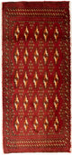 Turkaman Teppich 130x60cm - Orientteppich
