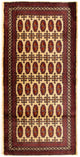 Turkaman Teppich 130x60cm - Orientteppich