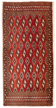 Turkaman Teppich 130x60cm - Orientteppich