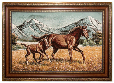 Bild-Teppich 60x85cm - Orientteppich
