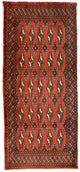 Turkaman Teppich 130x60cm - Orientteppich
