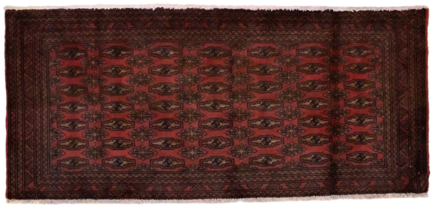 Turkaman Teppich 130x60cm - Orientteppich
