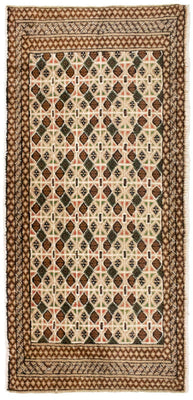 Turkaman Teppich 130 x 60 cm - beige