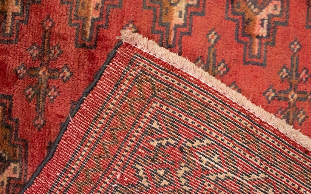 Turkaman Teppich 130 x 60 cm - rost