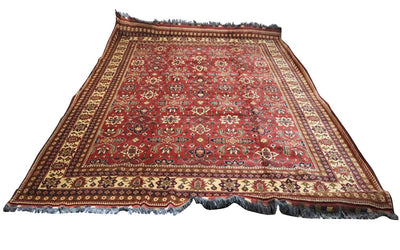 Hatschlu Teppich 401x492cm - Orientteppich - rot