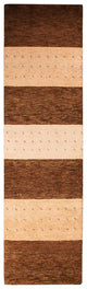 Gabbeh Teppich Indus 302x82cm - Wollteppich
