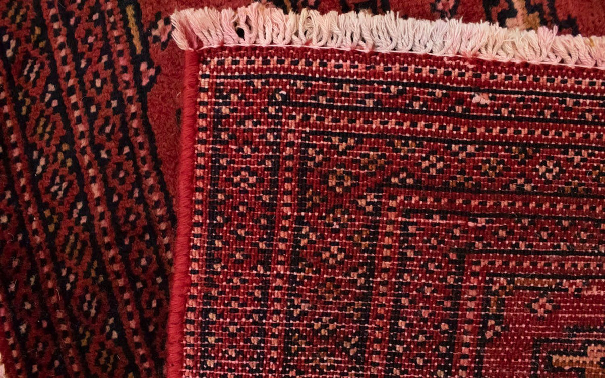 Turkaman Teppich 130 x 60 cm - rot