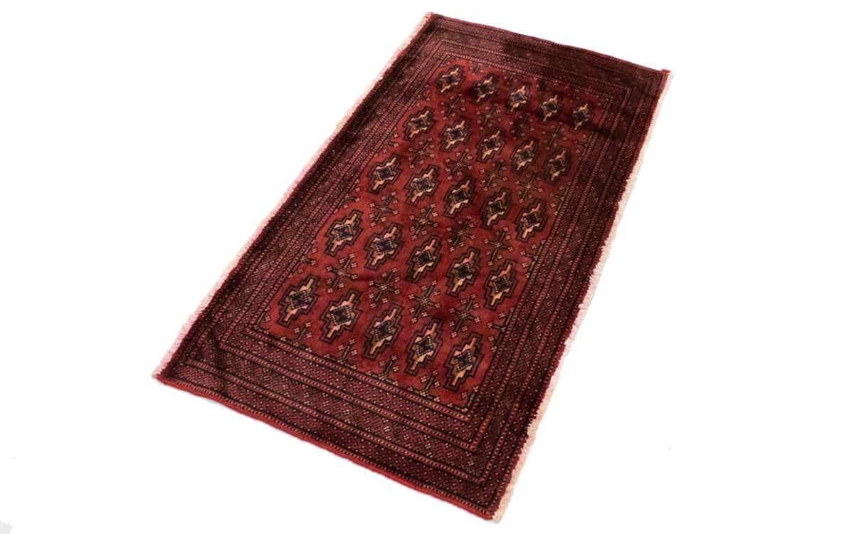 Turkaman Teppich 130 x 60 cm - rot