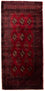 Turkaman Teppich 130 x 60 cm - rot