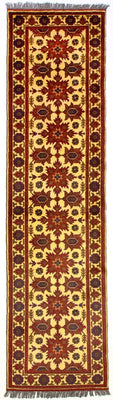 Afghan Teppich - Hatschlu 304 x 80 cm