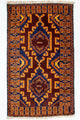 Belutsch Teppich 140x83cm - Orientteppich
