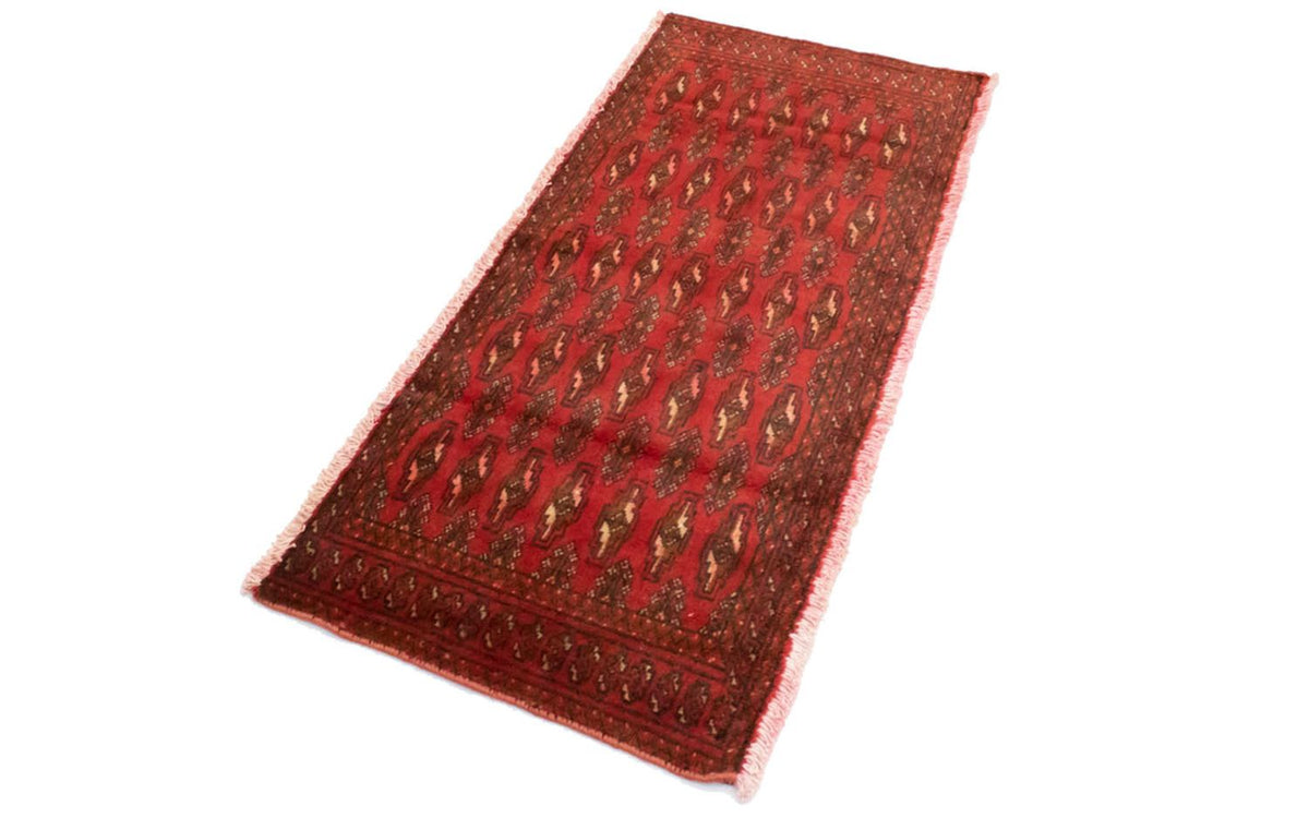 Turkaman Teppich 130 x 60 cm - rot