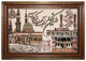 Bild-Teppich 87x62cm - Orientteppich