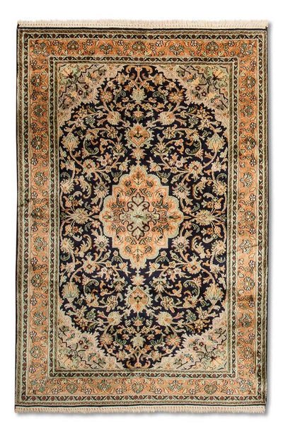 Kaschmir Seide Teppich 95x156cm - Orientteppich