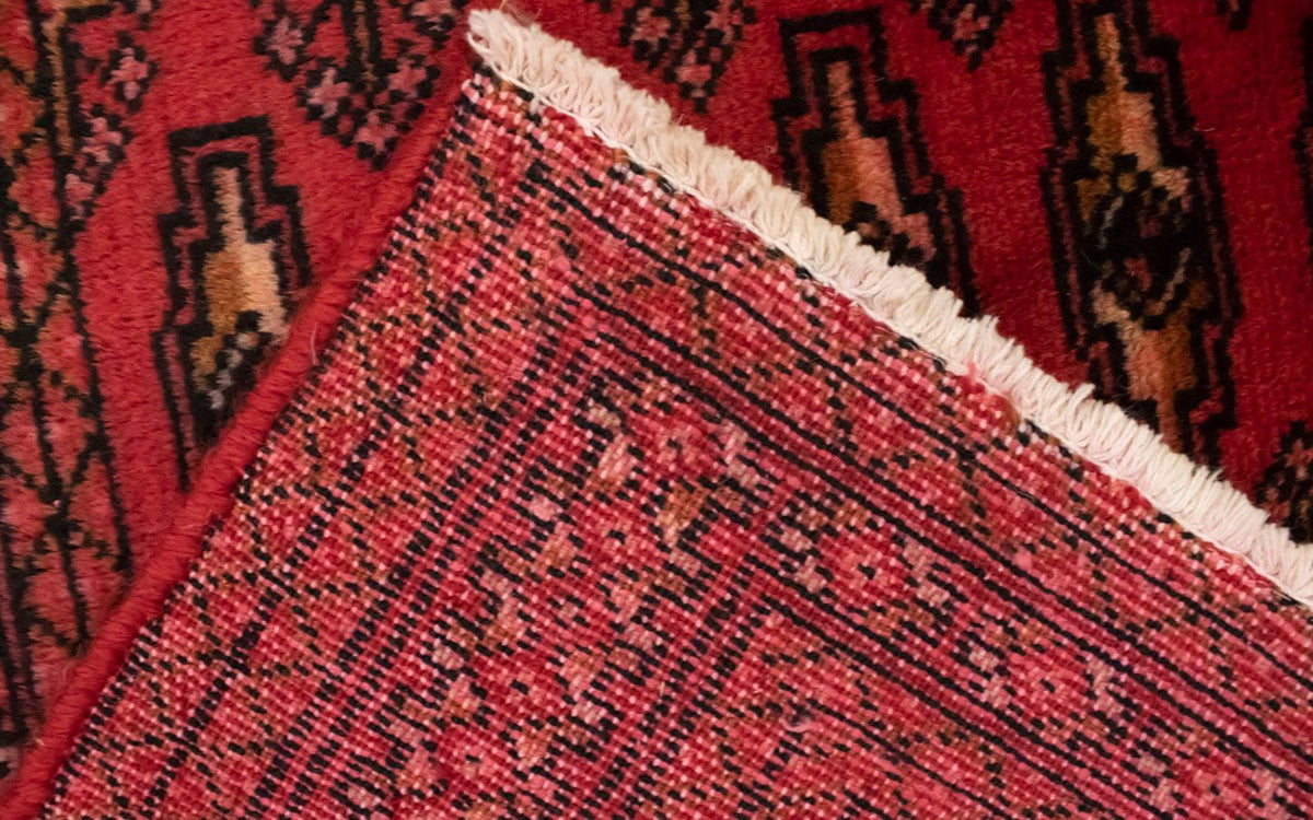 Turkaman Teppich 130 x 60 cm - rot