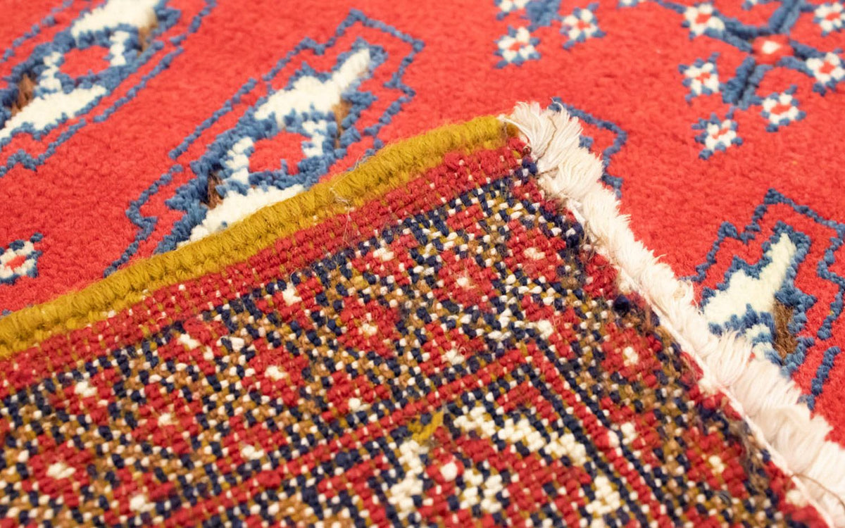 Turkaman Teppich 130 x 60 cm - rot