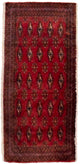 Turkaman Teppich 130x60cm - Orientteppich