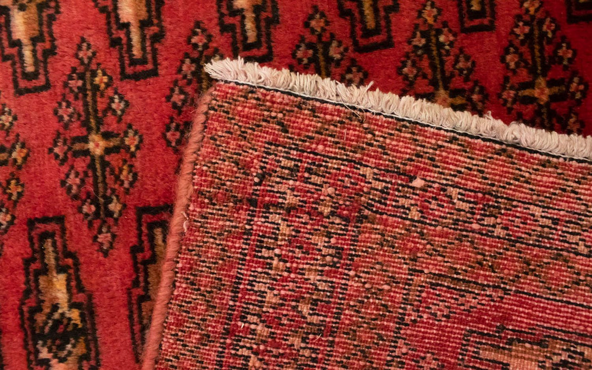 Turkaman Teppich 130 x 60 cm - rot