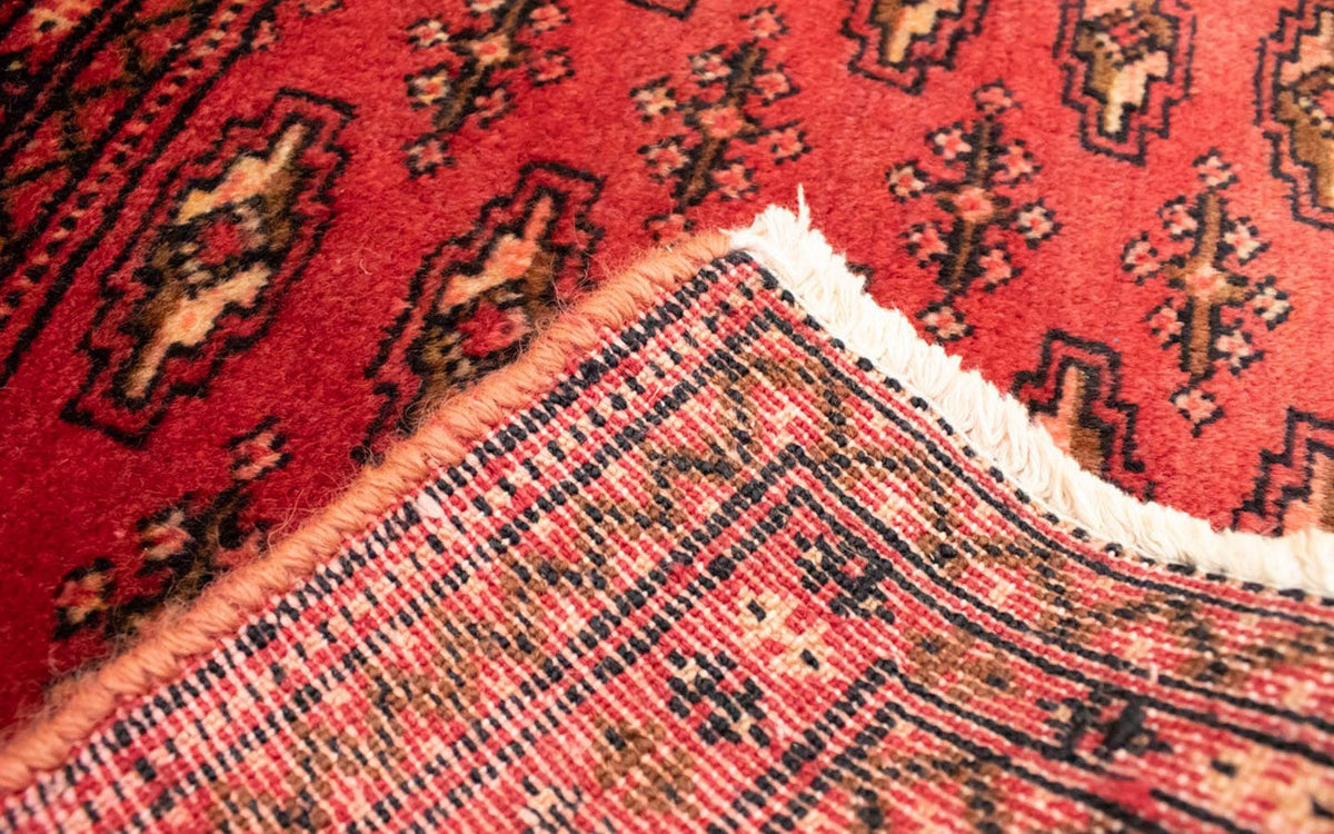 Turkaman Teppich 100 x 50 cm - rot