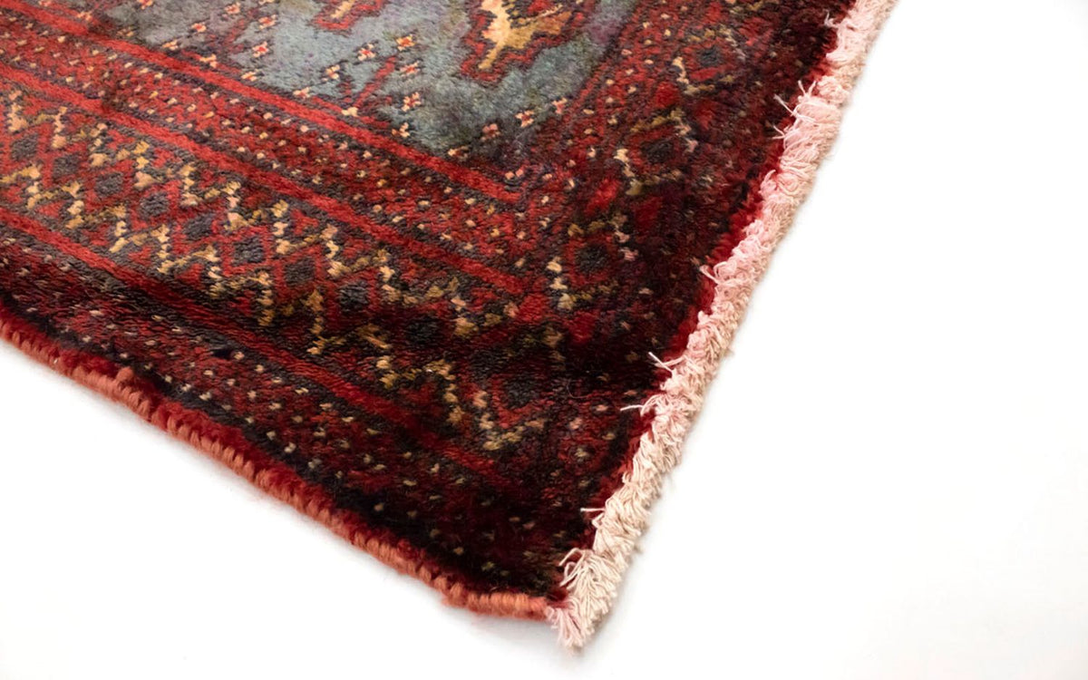 Turkaman Teppich 130 x 60 cm - blau