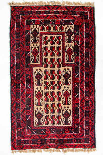 Belutsch Teppich 74x125cm - Orientteppich