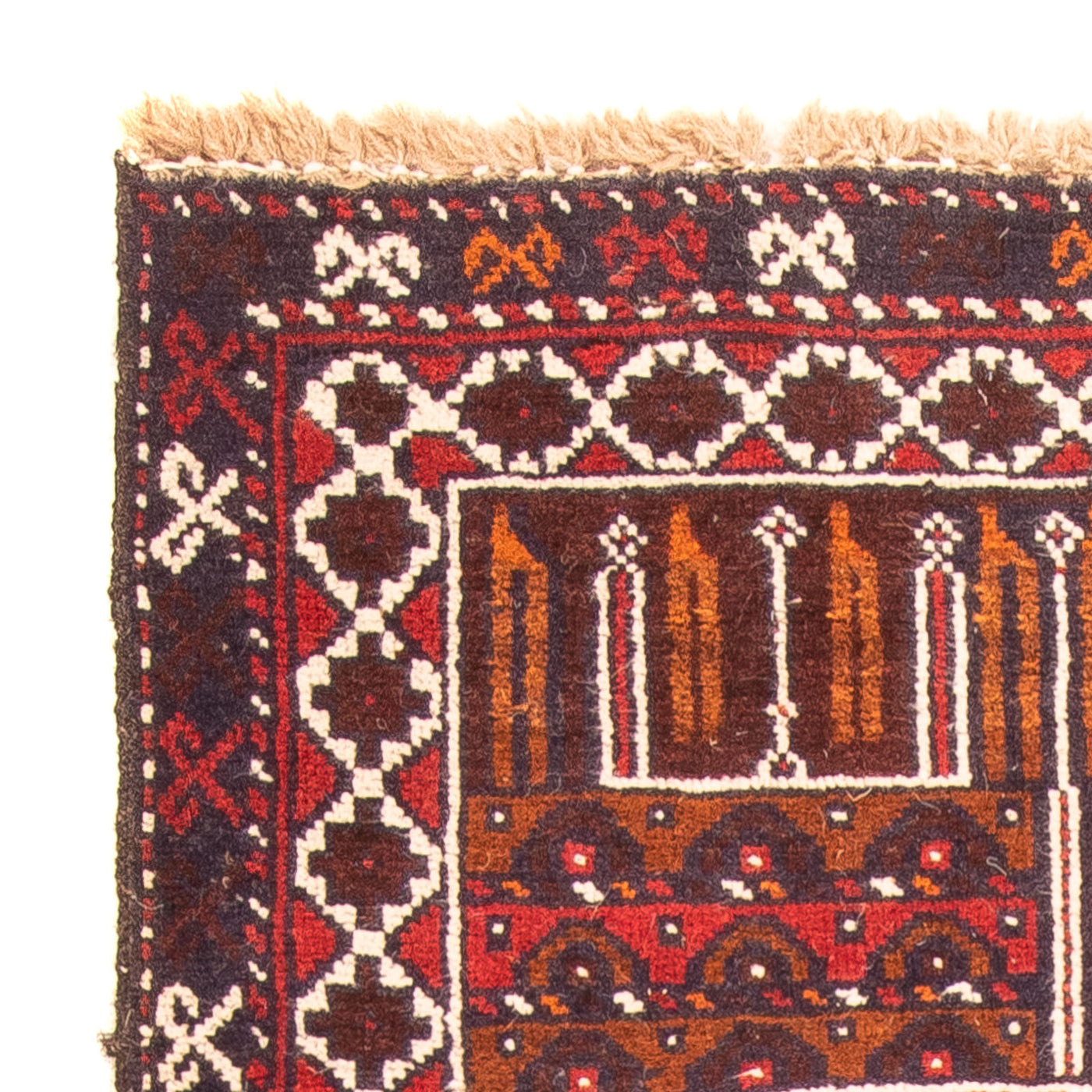 Belutsch Teppich 127x80cm - Orientteppich