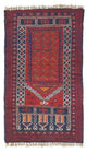 Belutsch Teppich 125x73cm - Orientteppich
