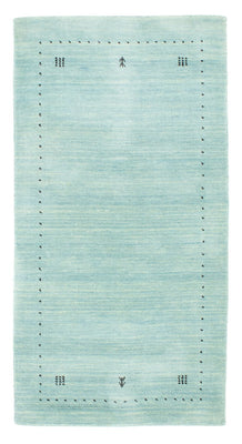 Gabbeh Teppich - Softy 142 x 73 cm - hellblau