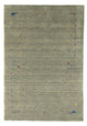 Gabbeh Teppich - Softy 202 x 143 cm - silber