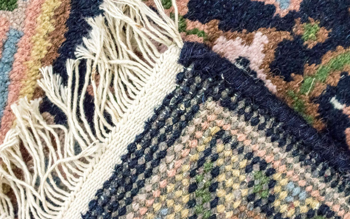 Orientteppich 160 x 90 cm - blau