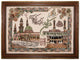 Bild-Teppich 101x81cm - Orientteppich