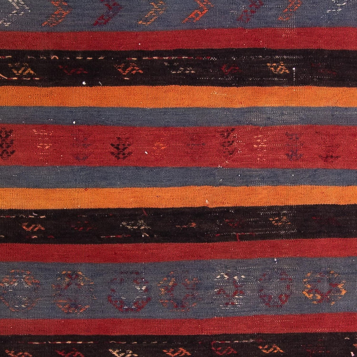 Kelim Teppich - Old 205 x 160 cm - mehrfarbig