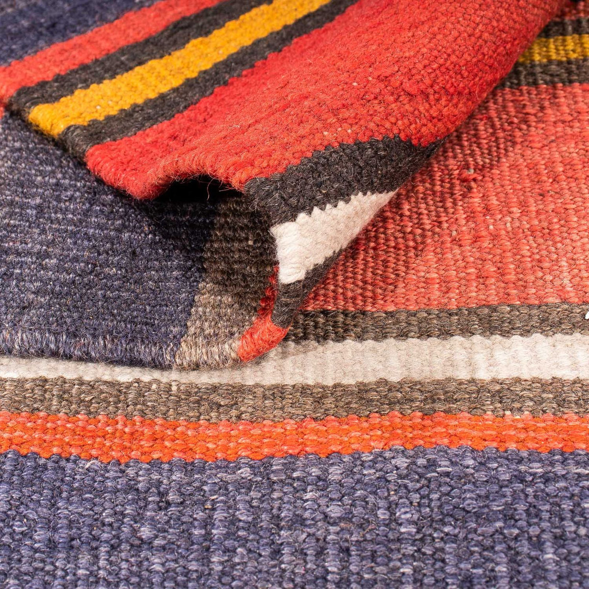 Kelim Teppich - Old 205 x 150 cm - mehrfarbig